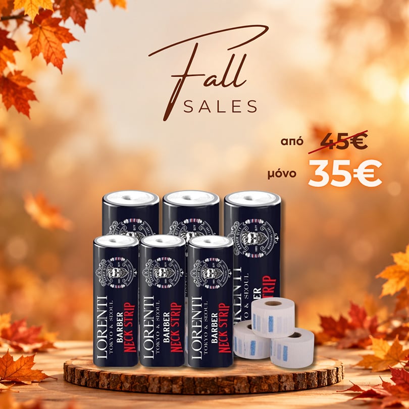 Salontech Fall Sales Banners - 2 LORENTI ΧΑΡΤΙ ΛΑΙΜΟΥ ΛΕΥΚΟ X6 - Image 1