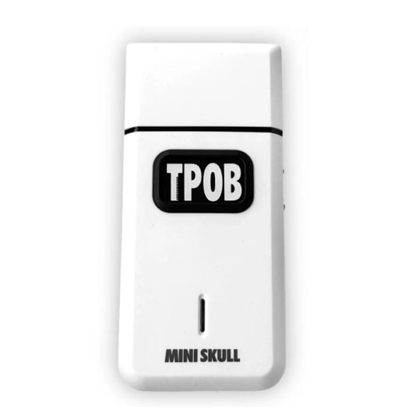 SHAVER TROB MINI SKULL WHITE EDITION